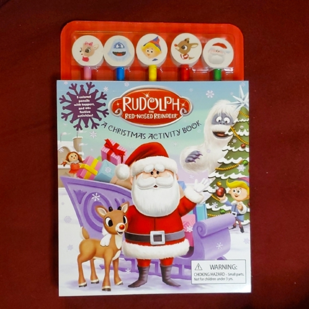 Santa Rudolph‎ Christmas Activity Book